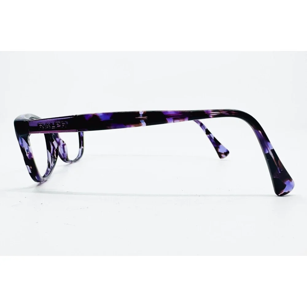 Ralph Eyeglasses Womens Purple Tortoise RA7049 1135 Cat Eye 51-16-135